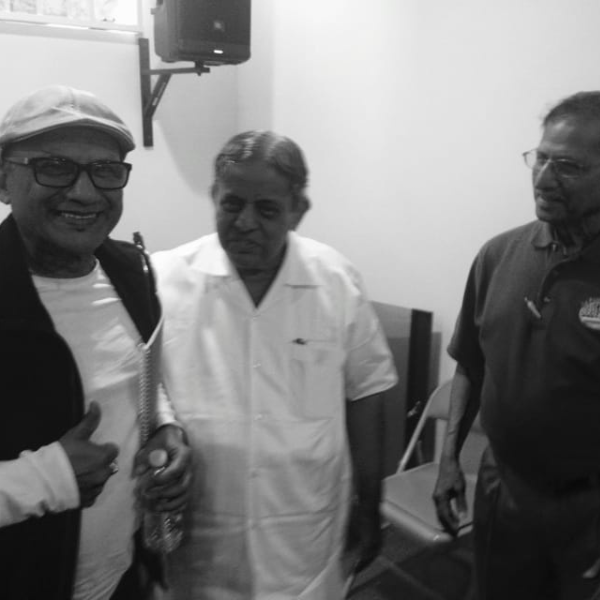 Sanmay with Dr. H. R. Nagendra